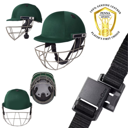 Penna Maestro Titanium Cricket Helmet Green 2026
