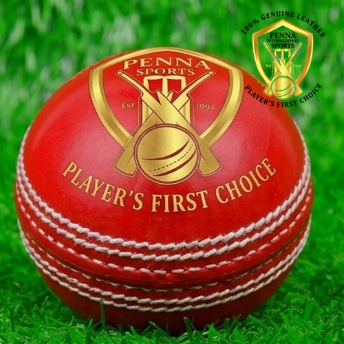 Penna Cricket Ball Red 5 layer 03