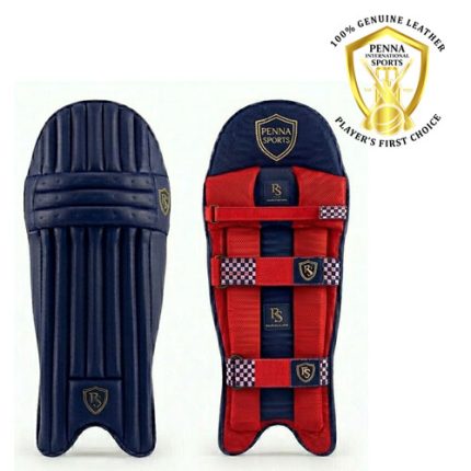 English Blue Cricket Pad Lightweight Protection Penna