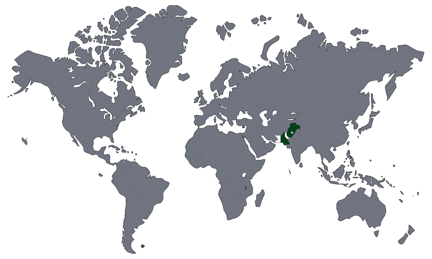 Penna Sports global export delivery map